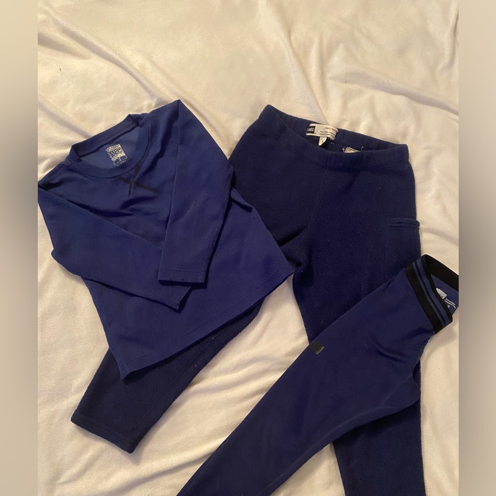 3 piece MEC base layer set 3T Blue Thermal Set